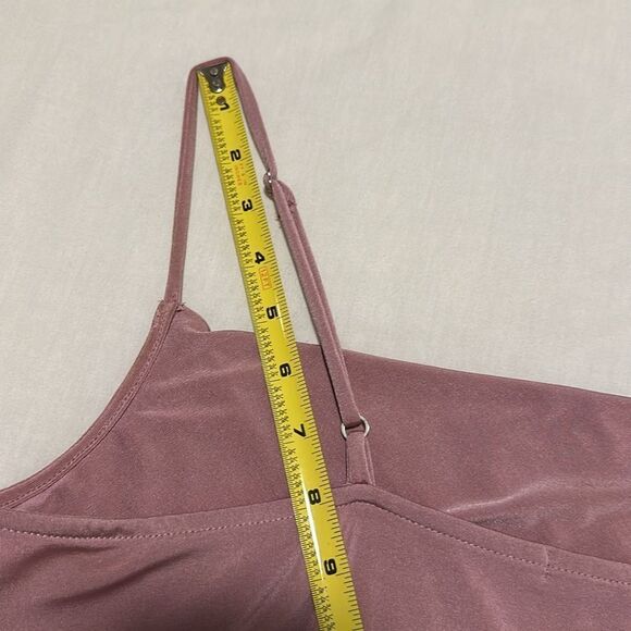 NWOT Wild Fable Cowl Neck Spaghetti Strap Tank Top in Rose Color Size L - Picture 13 of 14
